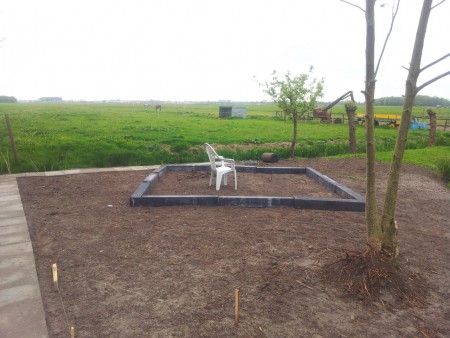 Terras op de ruimte